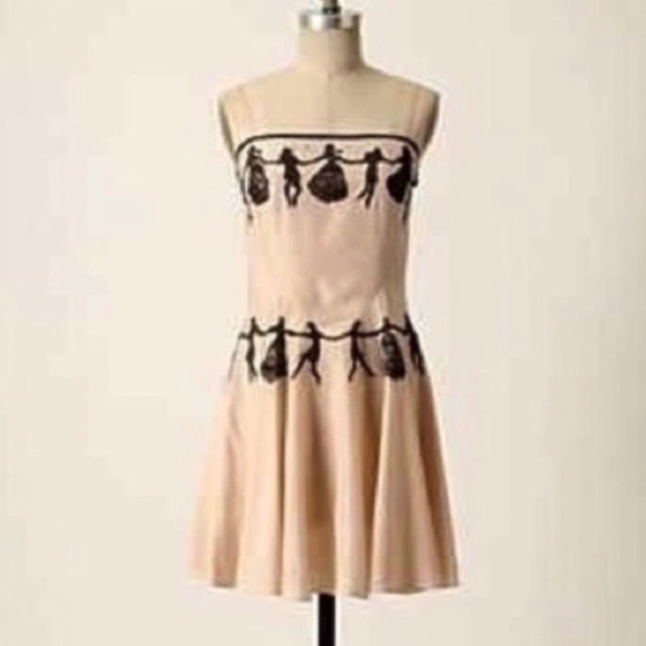 Anthropologie Dresses & Skirts - Fleurette for Anthro Silk “Cotillion” Slip Dress